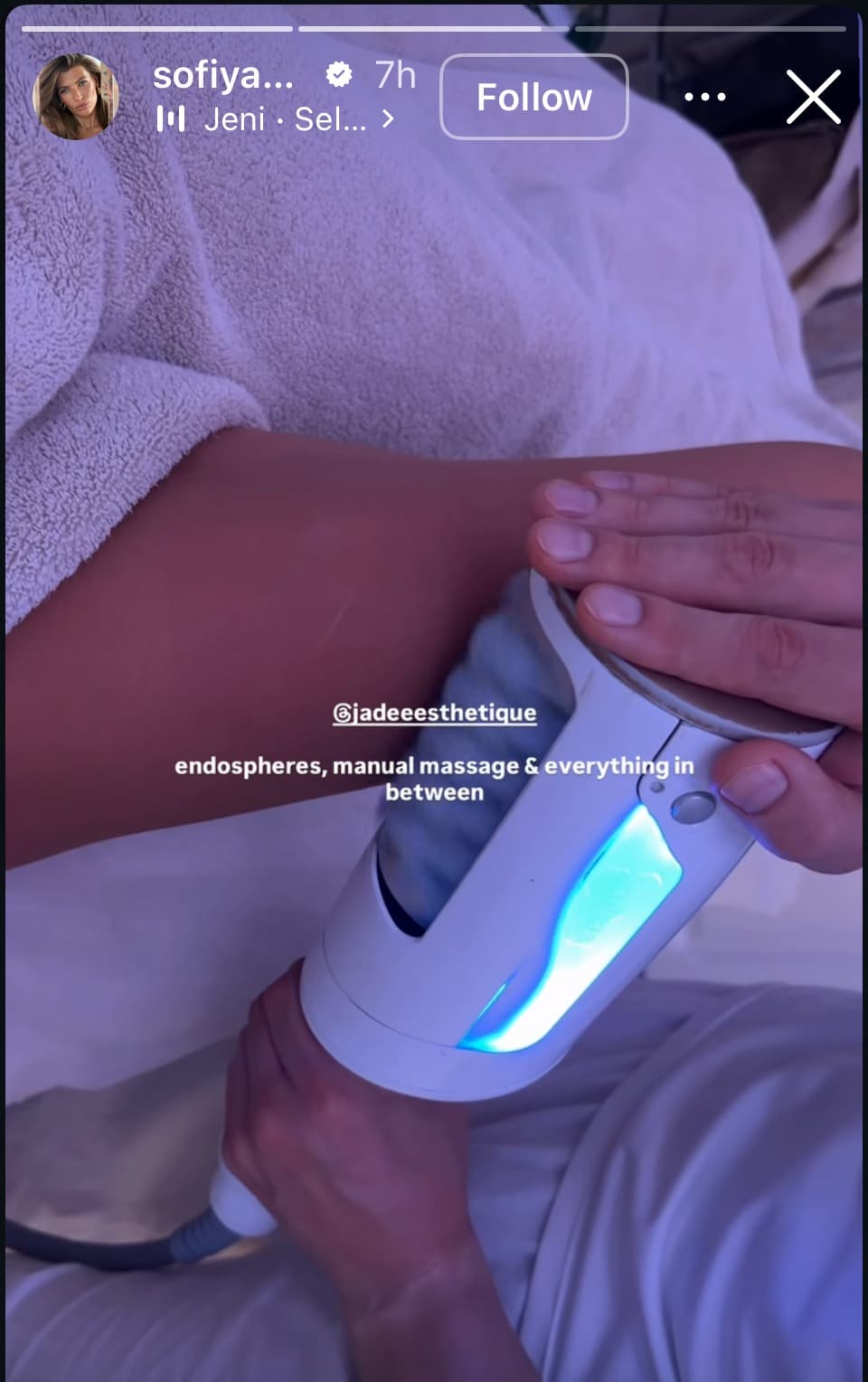 Reseña de una clienta de J'ade Esthétique