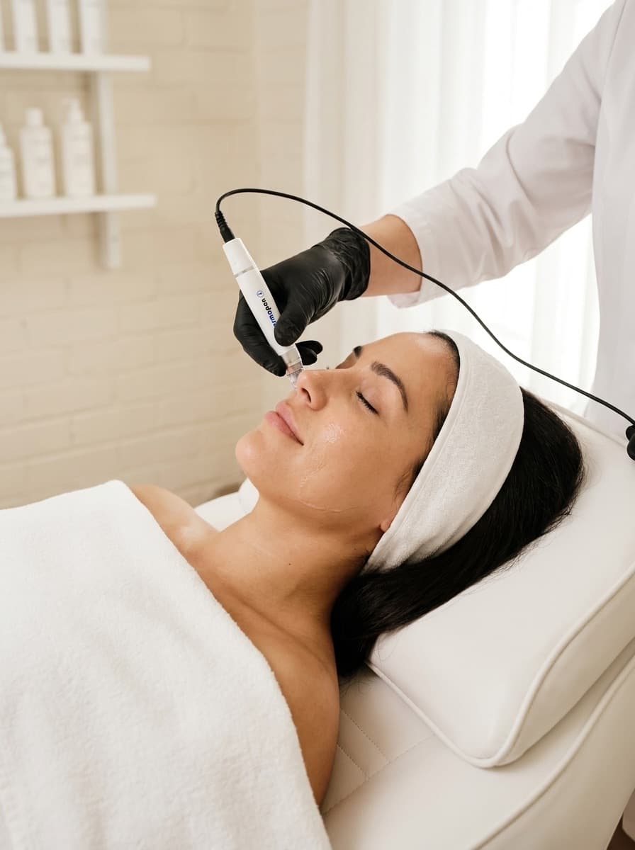 Dermapen 4 con sérums (anticuperosis, antiacné, anti-rosácea, antimanchas)